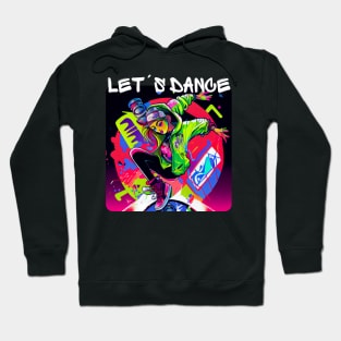 Woman In Graffiti Look Dancing In Disco 2 Hoodie